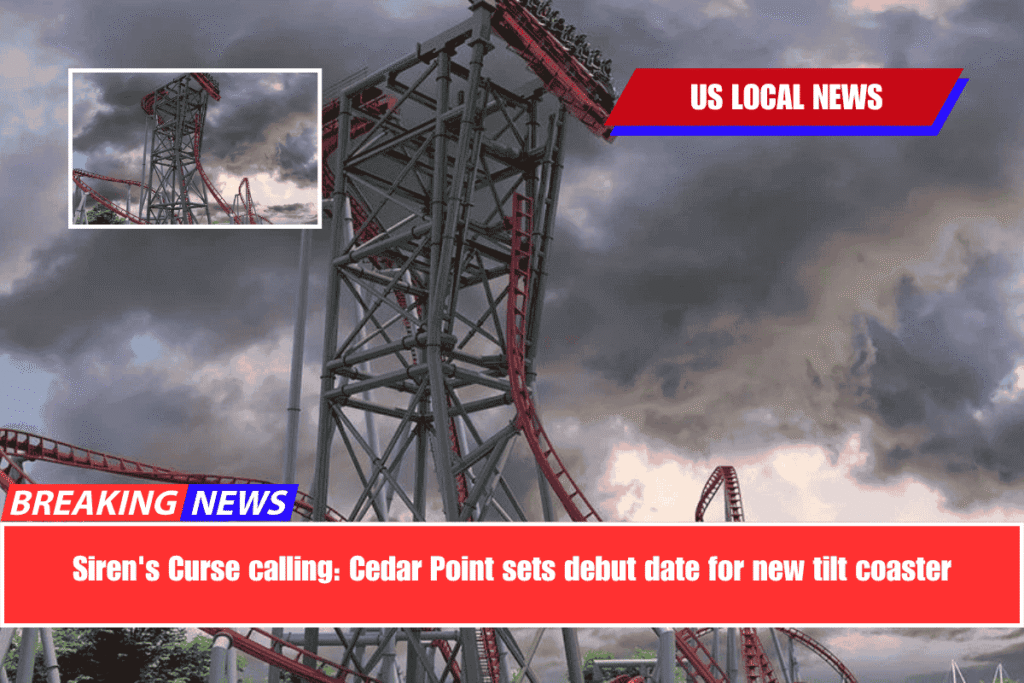 Siren's Curse calling Cedar Point sets debut date for new tilt coaster