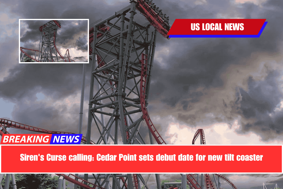 Siren's Curse calling Cedar Point sets debut date for new tilt coaster