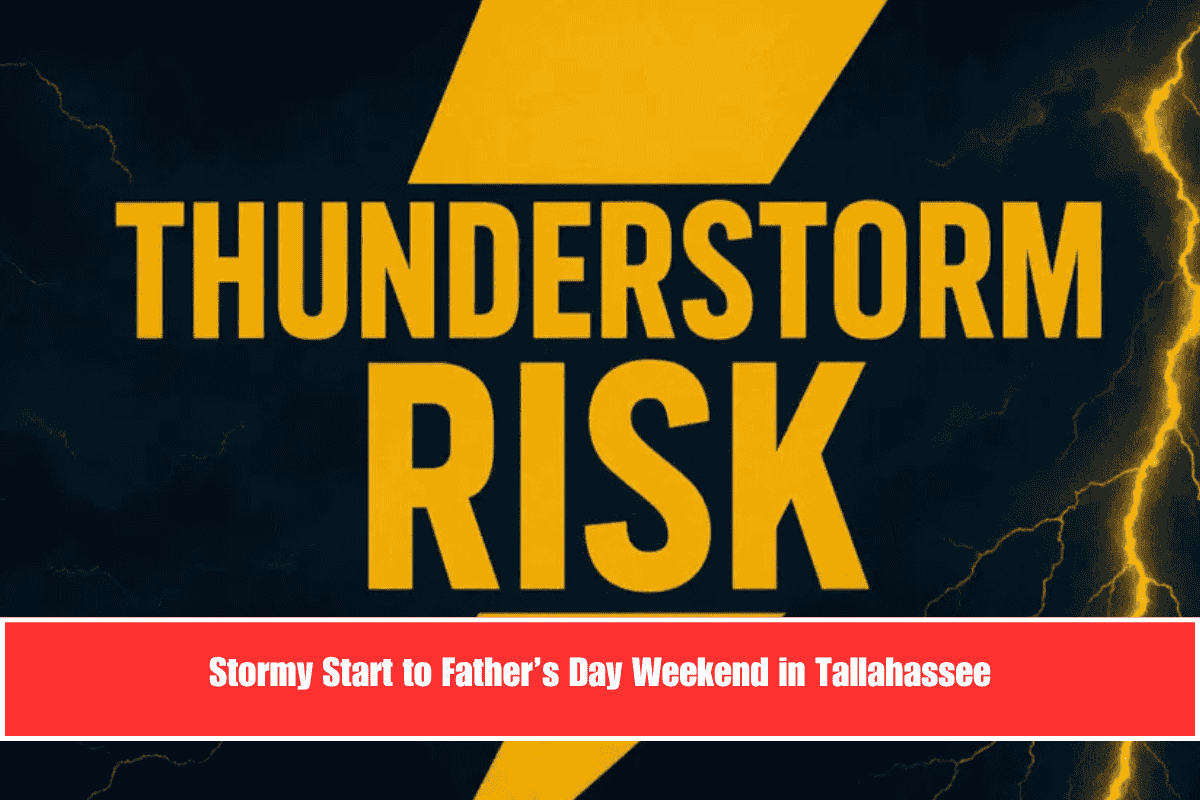 Stormy Start to Father’s Day Weekend in Tallahassee