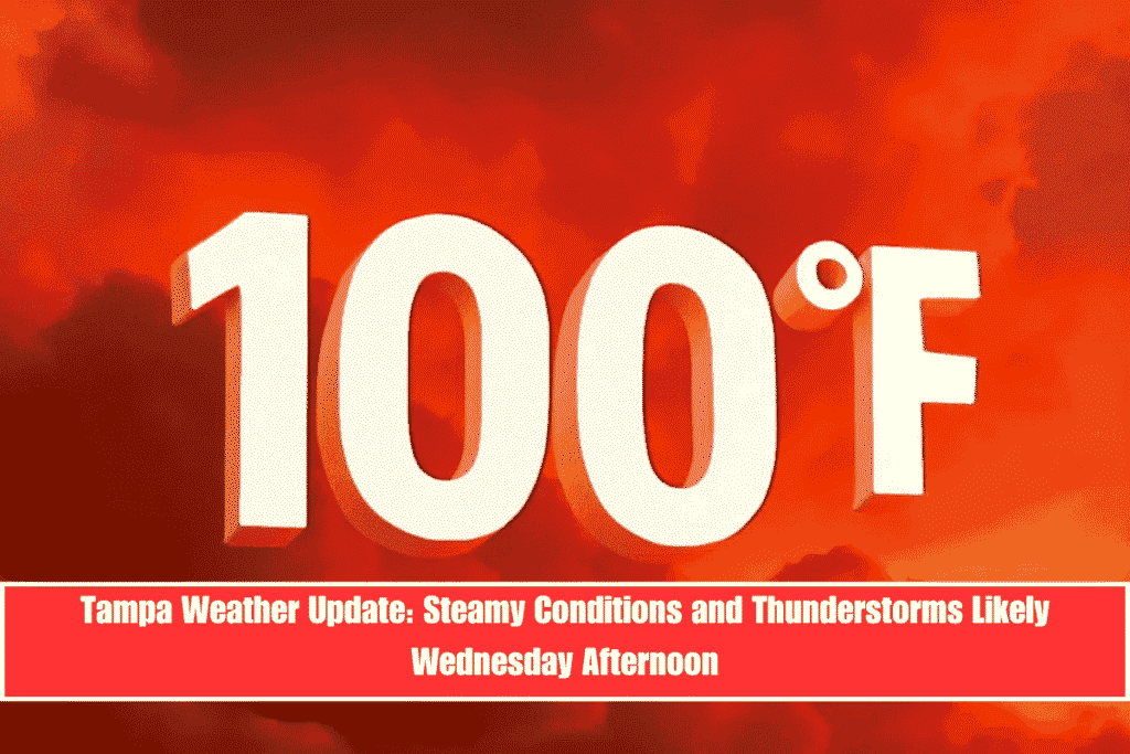 Tampa Weather Update Steamy Conditions and Thunderstorms Likely Wednesday Afternoon