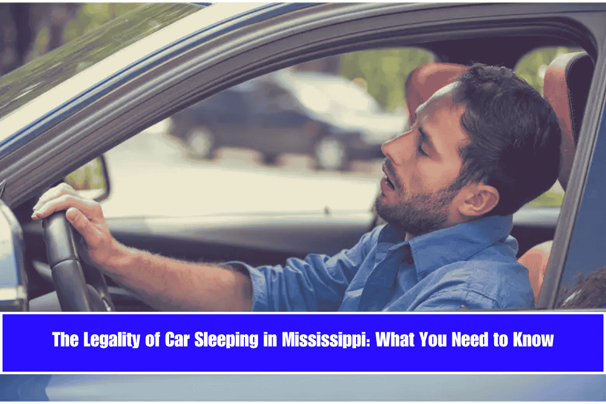 The Legality of Car Sleeping in Mississippi What You Need to Know