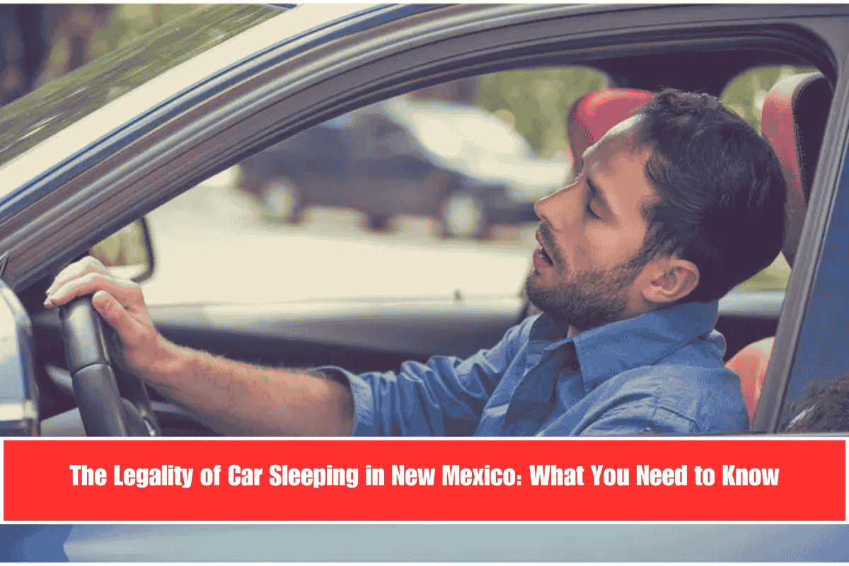 The Legality of Car Sleeping in New Mexico What You Need to Know