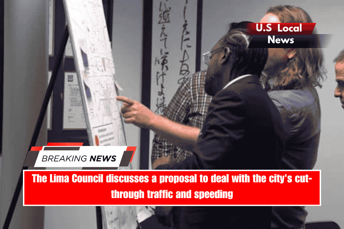The Lima Council discusses a proposal to deal with the city's cut-through traffic and speeding