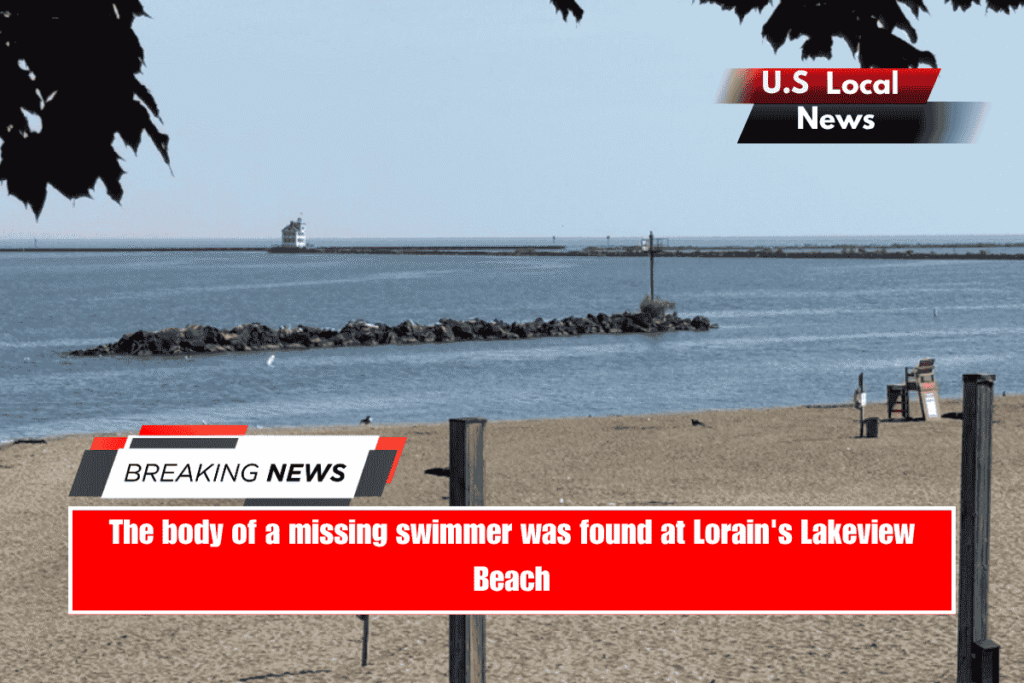 The body of a missing swimmer was found at Lorain's Lakeview Beach