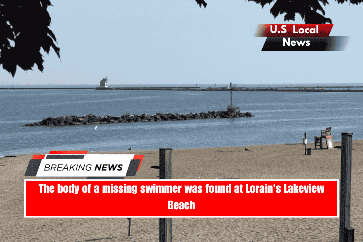The body of a missing swimmer was found at Lorain's Lakeview Beach