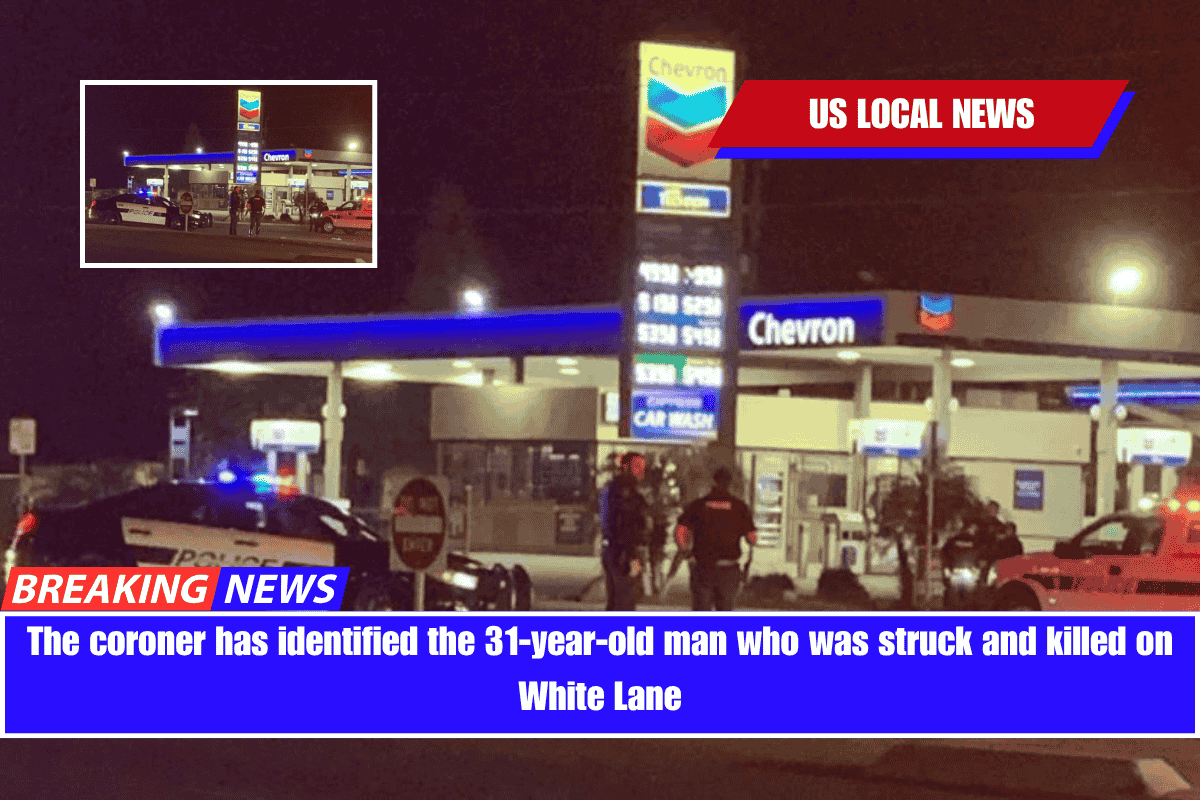 The coroner has identified the 31-year-old man who was struck and killed on White Lane