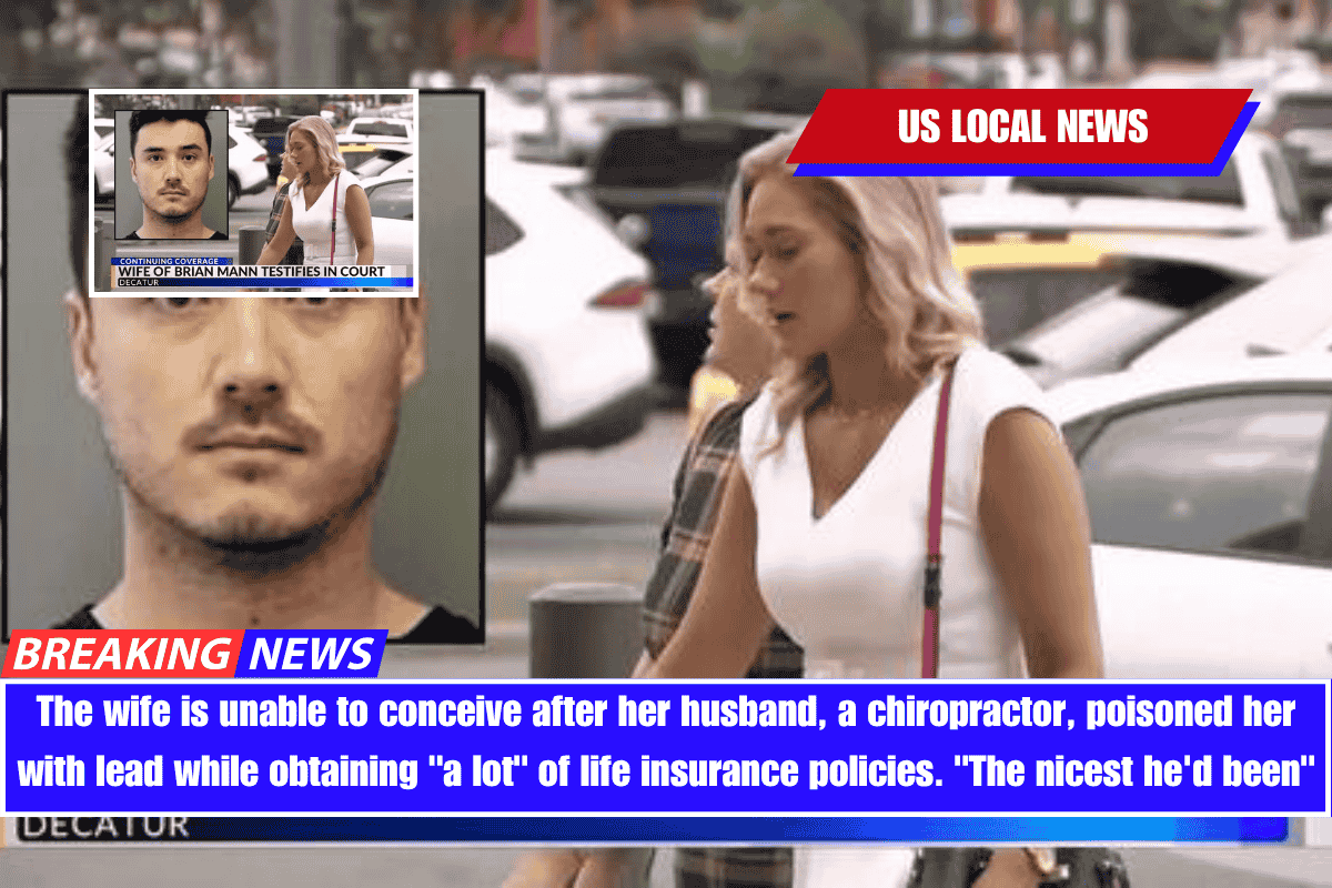 The wife is unable to conceive after her husband, a chiropractor, poisoned her with lead while obtaining a lot of life insurance policies. The nicest he'd been