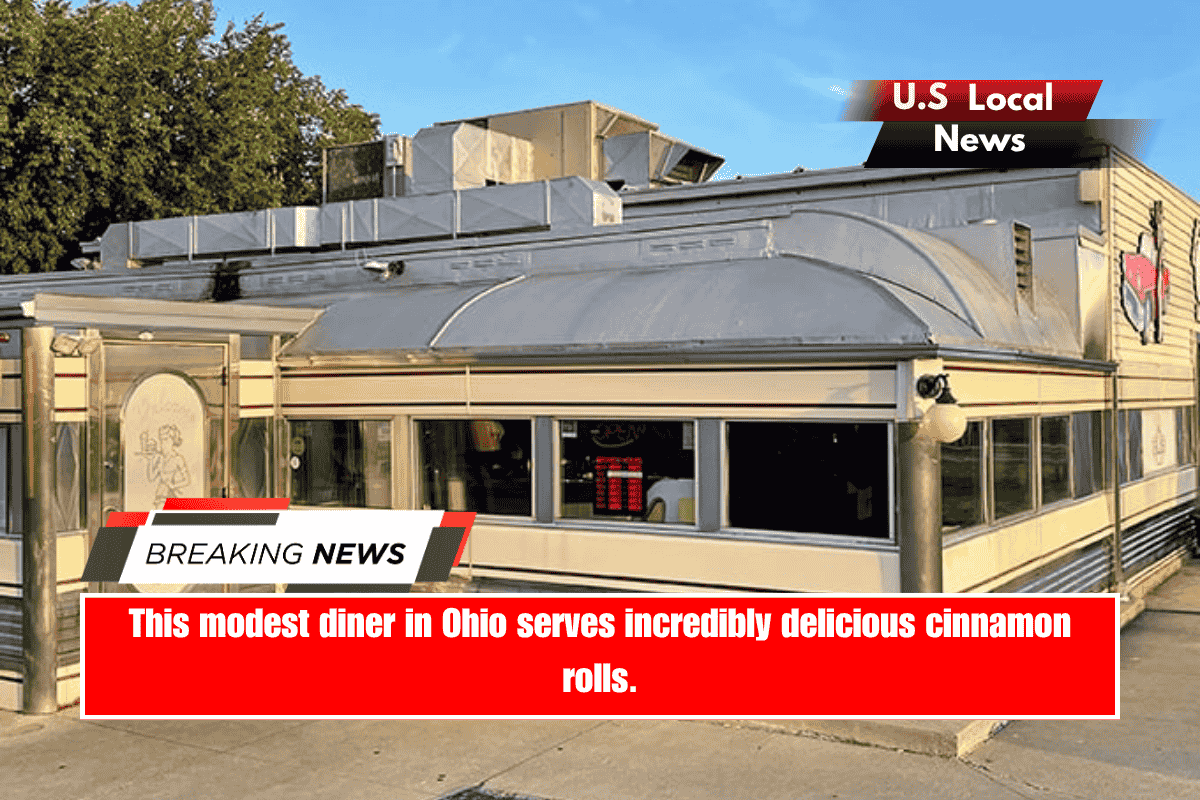 This modest diner in Ohio serves incredibly delicious cinnamon rolls.