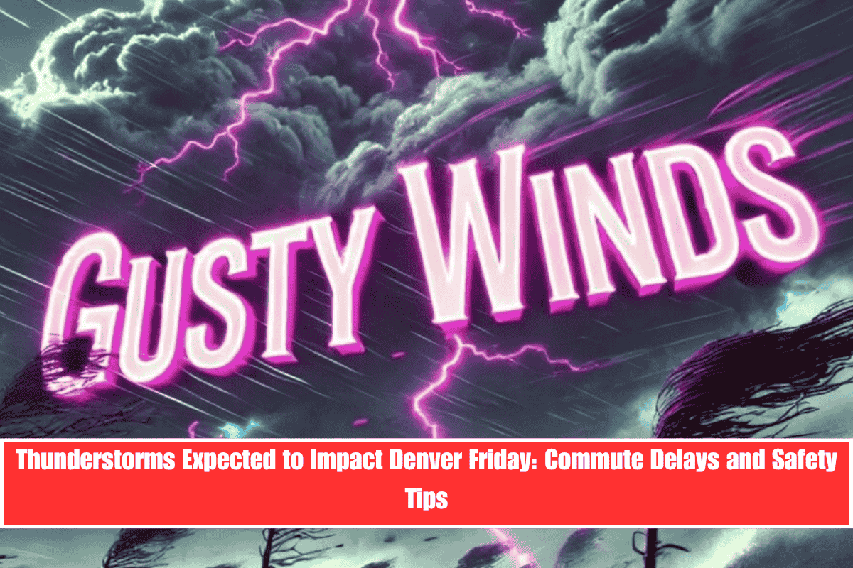 Thunderstorms Expected to Impact Denver Friday Commute Delays and Safety Tips