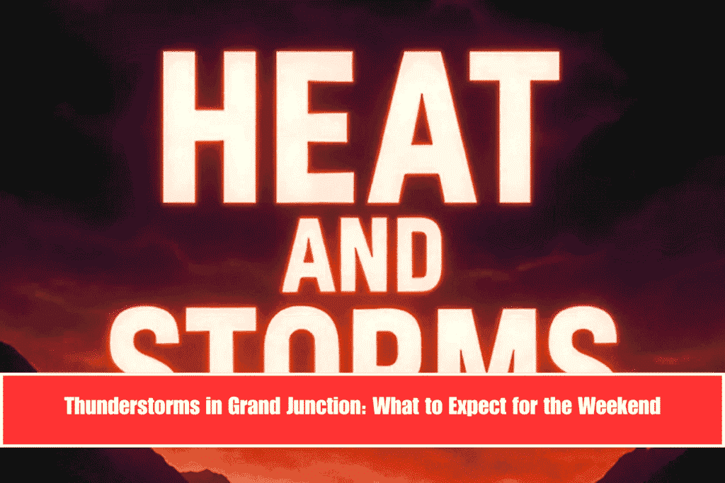 Thunderstorms in Grand Junction What to Expect for the Weekend