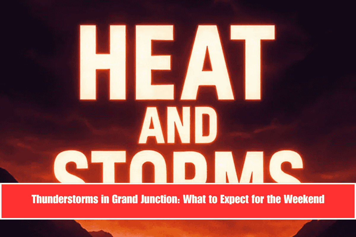 Thunderstorms in Grand Junction What to Expect for the Weekend