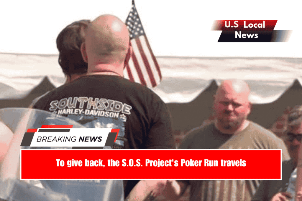 To give back, the S.O.S. Project's Poker Run travels