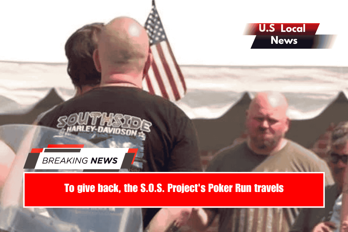 To give back, the S.O.S. Project's Poker Run travels