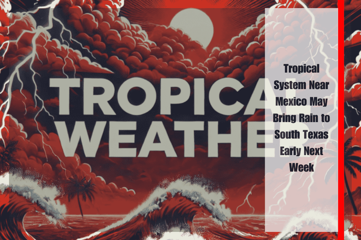 Tropical System Near Mexico May Bring Rain to South Texas Early Next Week