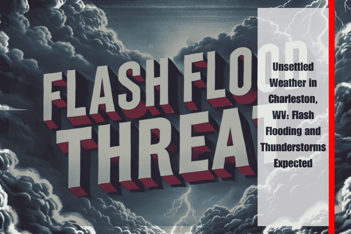 Unsettled Weather in Charleston, WV Flash Flooding and Thunderstorms Expected
