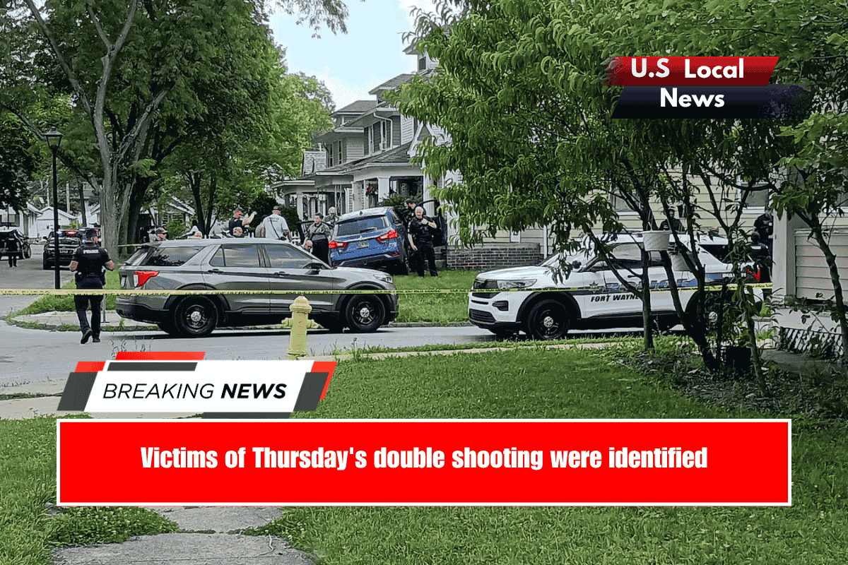 Victims of Thursday's double shooting were identified