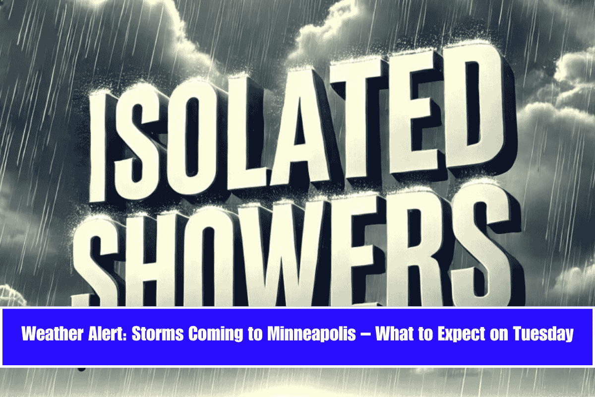 Weather Alert Storms Coming to Minneapolis – What to Expect on Tuesday