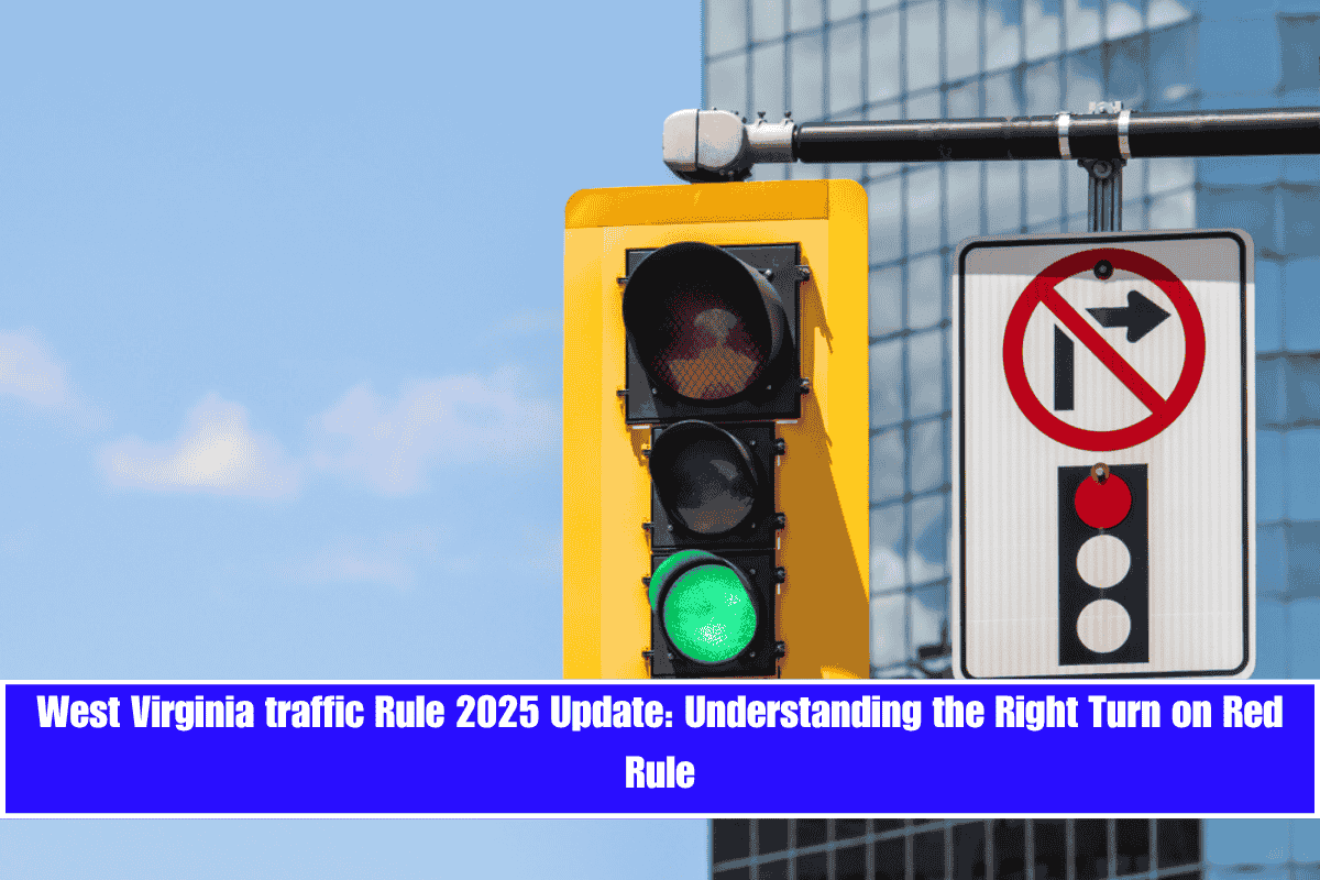 West Virginia traffic Rule 2025 Update Understanding the Right Turn on Red Rule