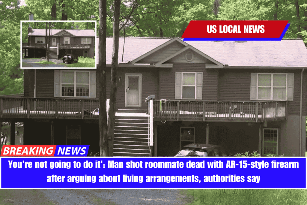 You're not going to do it' Man shot roommate dead with AR-15-style firearm after arguing about living arrangements, authorities say