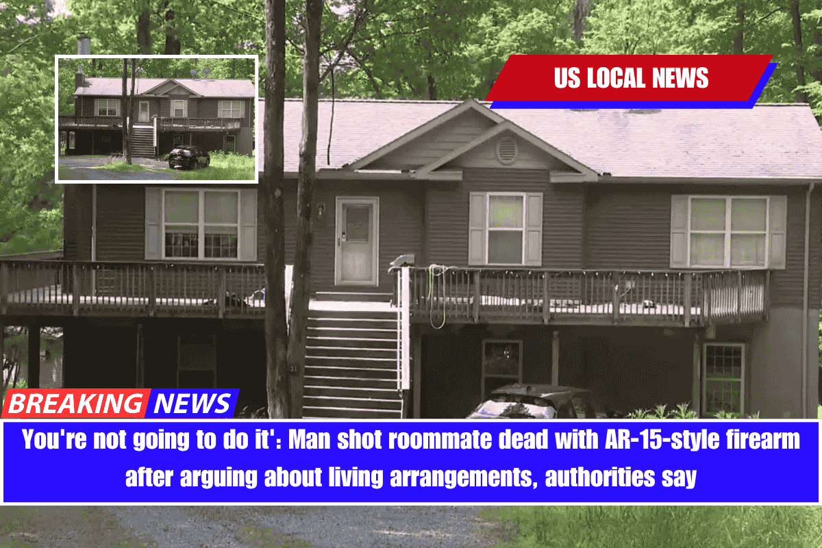 You're not going to do it' Man shot roommate dead with AR-15-style firearm after arguing about living arrangements, authorities say