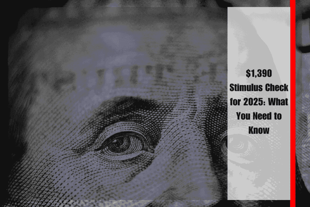 $1,390 Stimulus Check for 2025 What You Need to Know