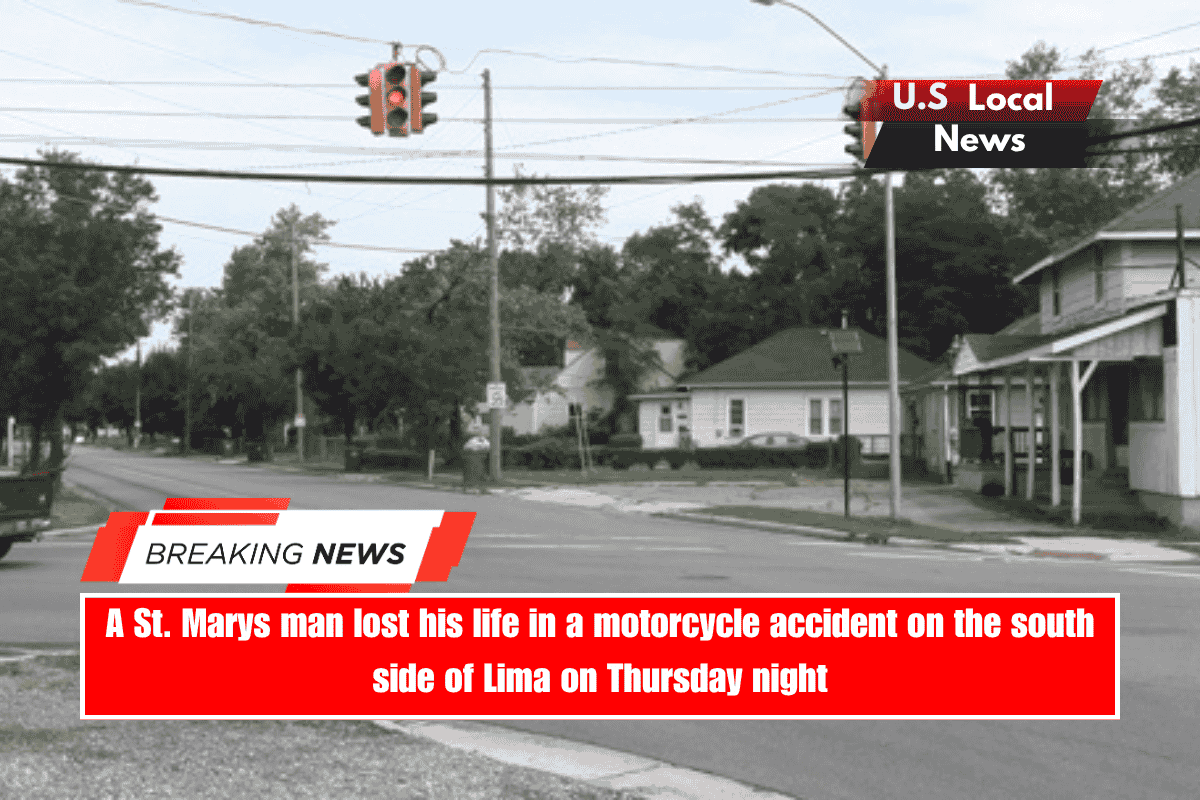 A St. Marys man lost his life in a motorcycle accident on the south side of Lima on Thursday night
