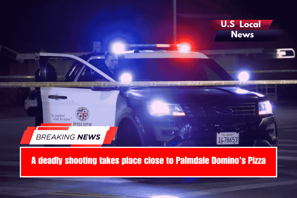 A deadly shooting takes place close to Palmdale Domino's Pizza