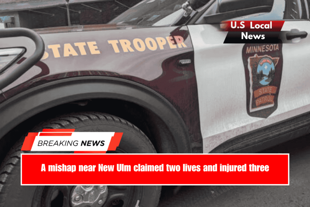 A mishap near New Ulm claimed two lives and injured three