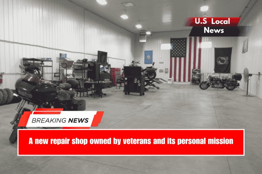 A new repair shop owned by veterans and its personal mission