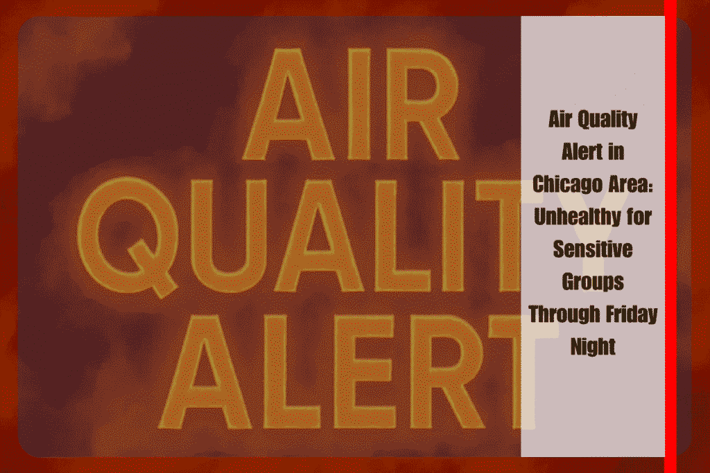 Air Quality Alert in Chicago Area Unhealthy for Sensitive Groups Through Friday Night