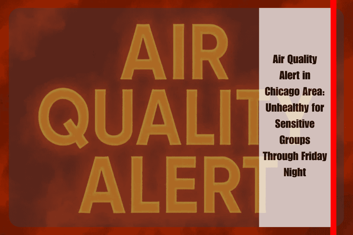 Air Quality Alert in Chicago Area Unhealthy for Sensitive Groups Through Friday Night