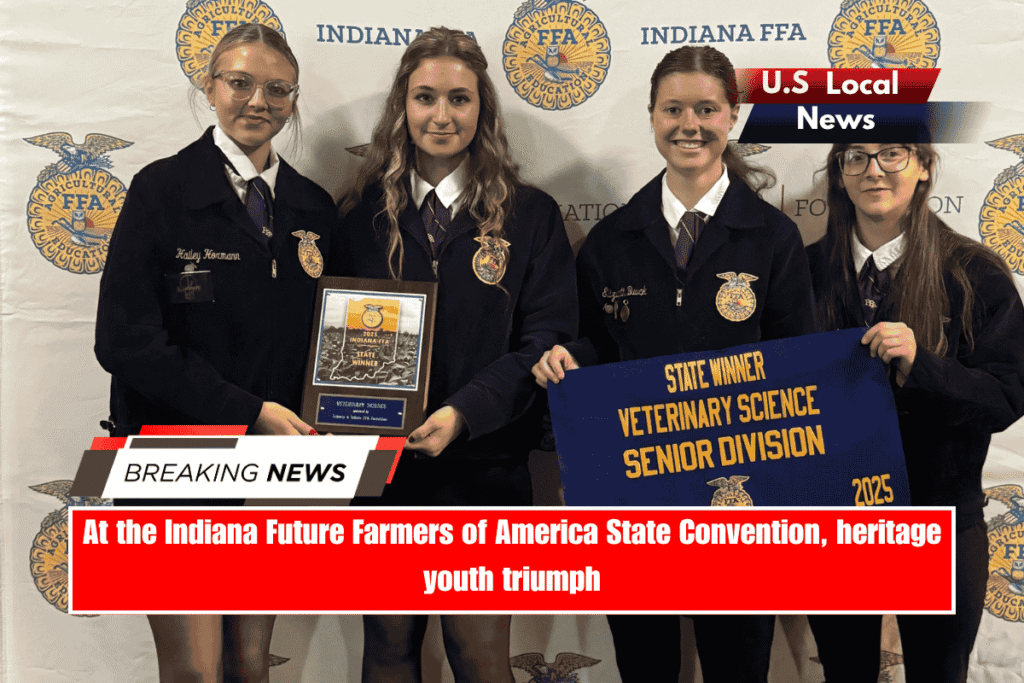 At the Indiana Future Farmers of America State Convention, heritage youth triumph
