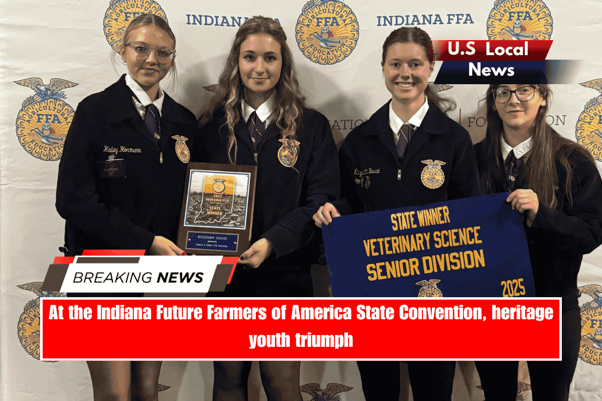 At the Indiana Future Farmers of America State Convention, heritage youth triumph