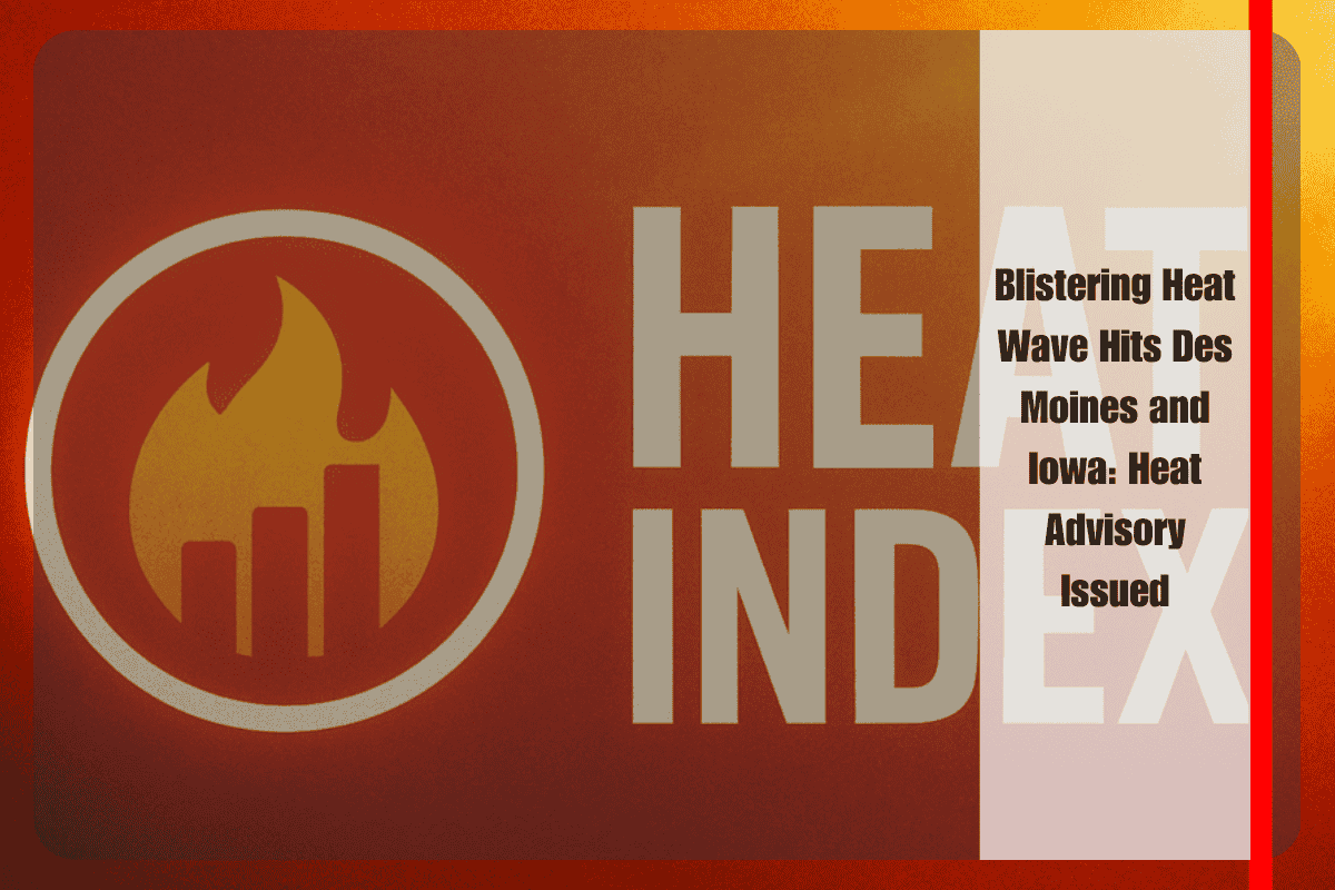 Blistering Heat Wave Hits Des Moines and Iowa Heat Advisory Issued