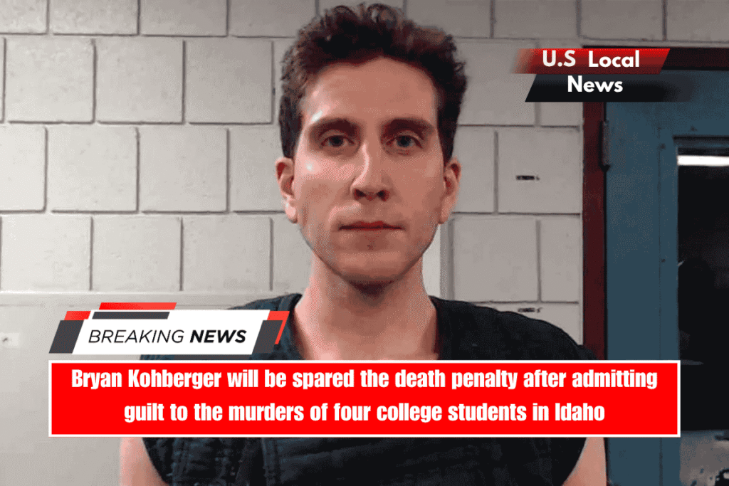 Bryan Kohberger will be spared the death penalty after admitting guilt to the murders of four college students in Idaho