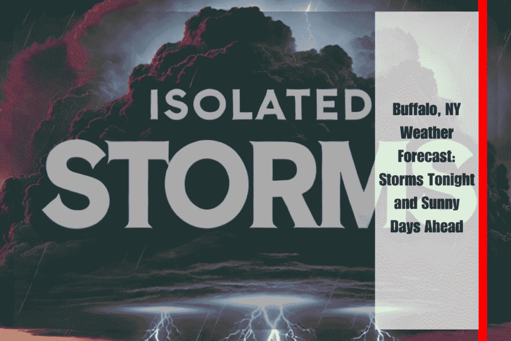 Buffalo, NY Weather Forecast Storms Tonight and Sunny Days Ahead