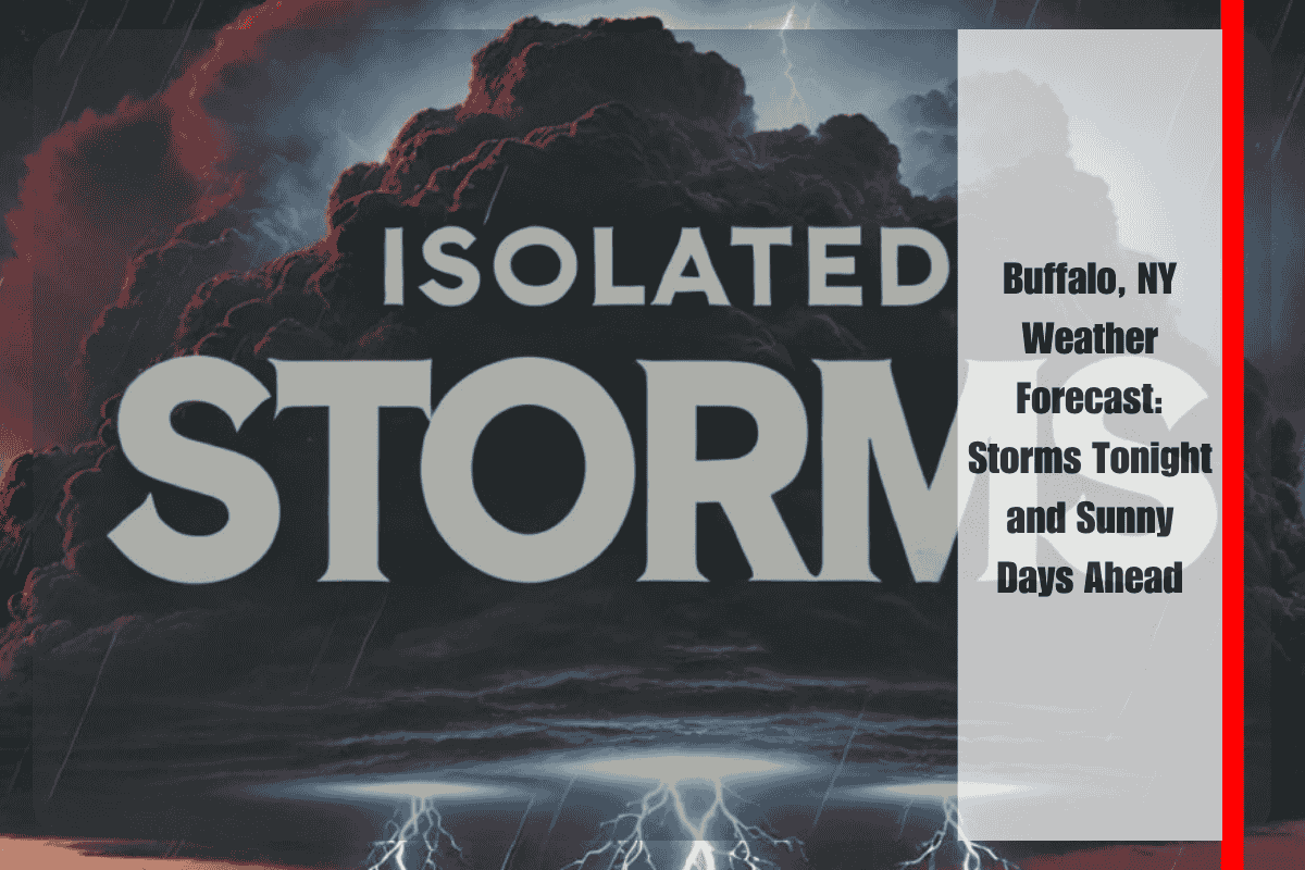 Buffalo, NY Weather Forecast Storms Tonight and Sunny Days Ahead