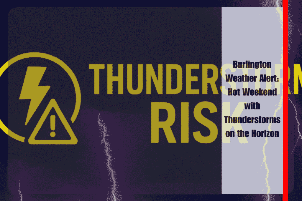 Burlington Weather Alert Hot Weekend with Thunderstorms on the Horizon