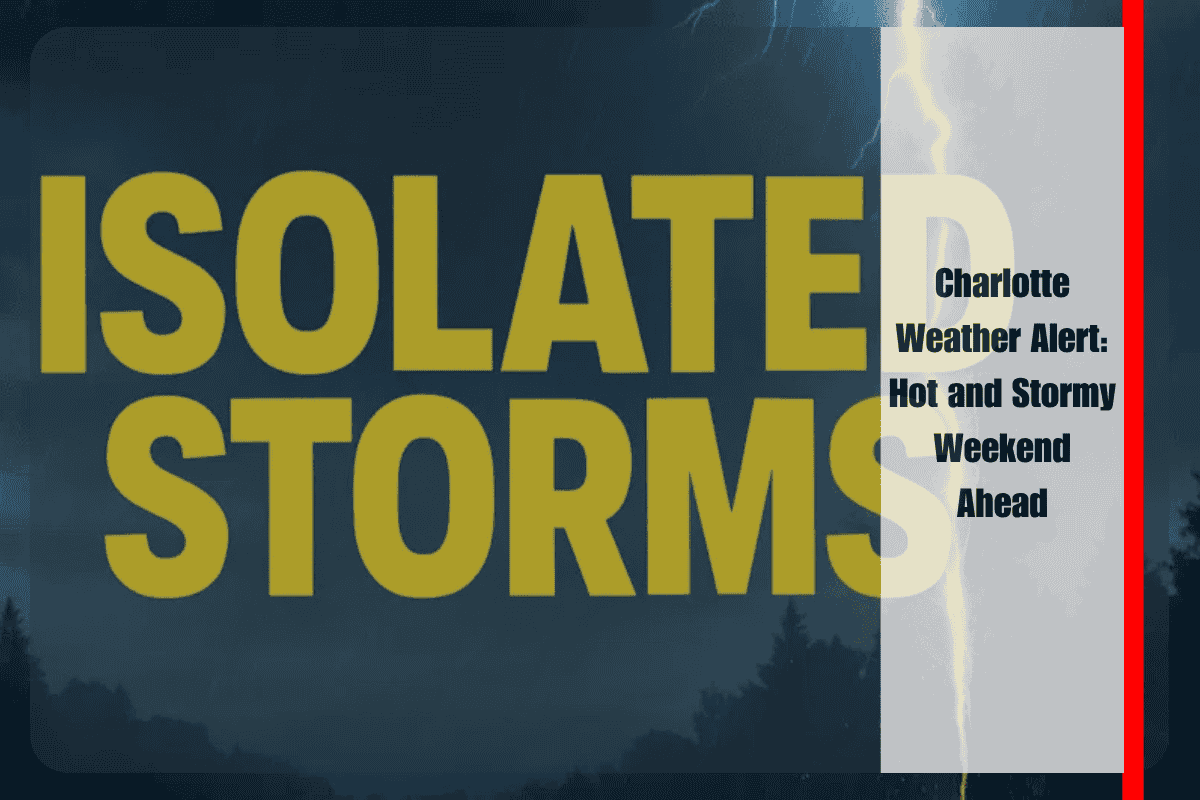 Charlotte Weather Alert Hot and Stormy Weekend Ahead