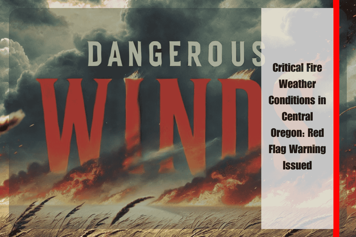 Critical Fire Weather Conditions in Central Oregon Red Flag Warning Issued