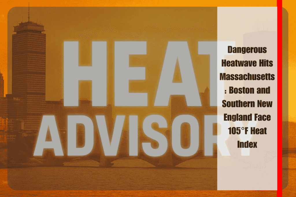 Dangerous Heatwave Hits Massachusetts Boston and Southern New England Face 105°F Heat Index