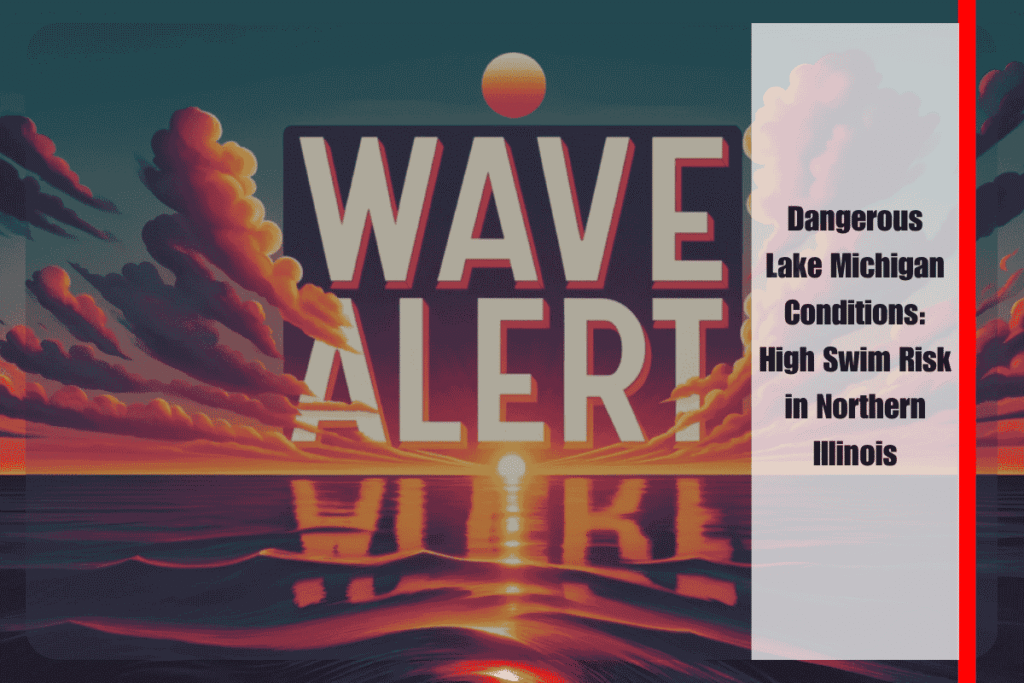 Dangerous Lake Michigan Conditions High Swim Risk in Northern Illinois