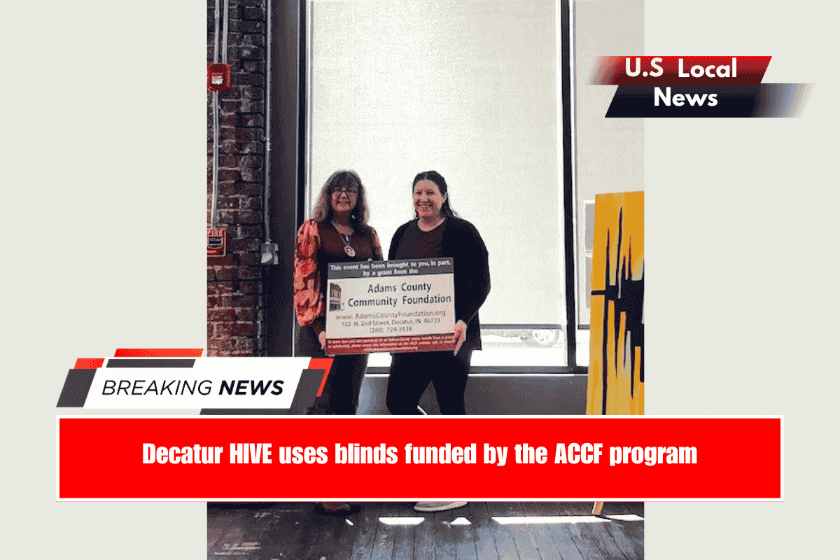 Decatur HIVE uses blinds funded by the ACCF program