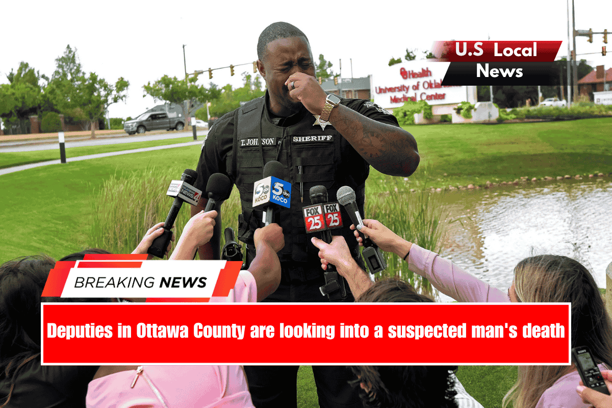 Deputies in Ottawa County are looking into a suspected man's death