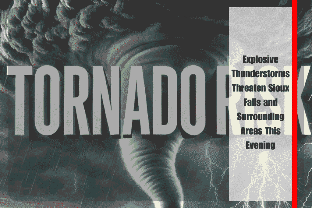 Explosive Thunderstorms Threaten Sioux Falls and Surrounding Areas This Evening