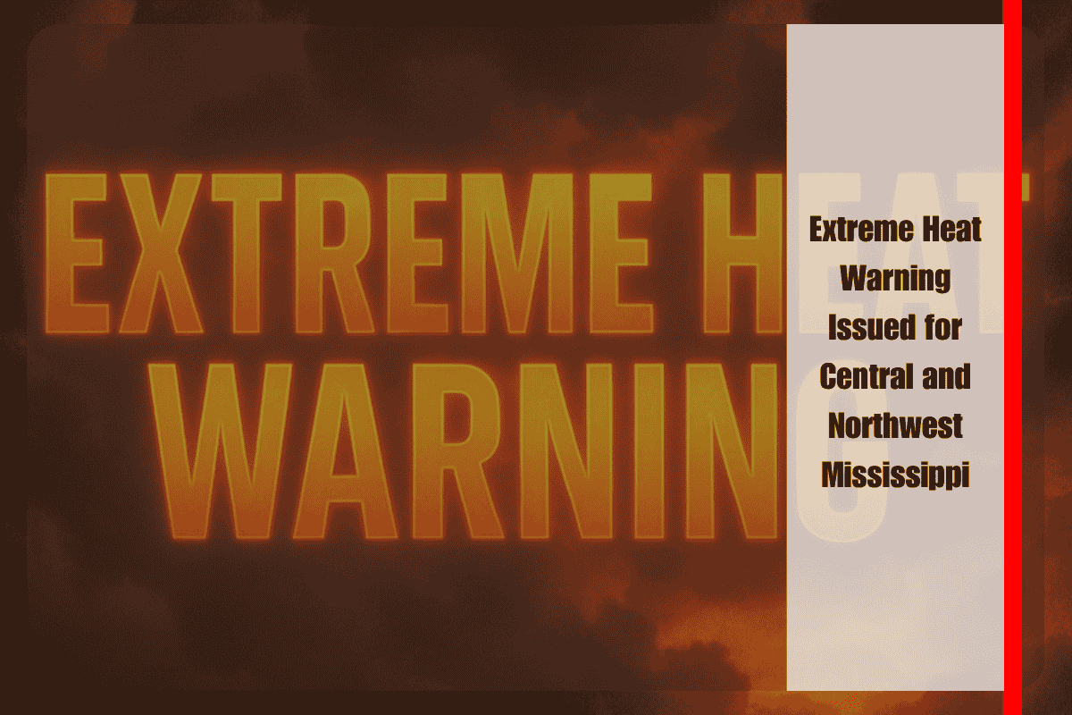Extreme Heat Warning Issued for Central and Northwest Mississippi
