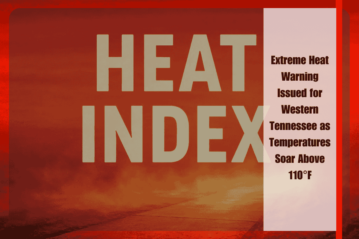 Extreme Heat Warning Issued for Western Tennessee as Temperatures Soar Above 110°F