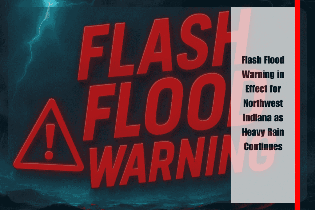 Flash Flood Warning in Effect for Northwest Indiana as Heavy Rain Continues