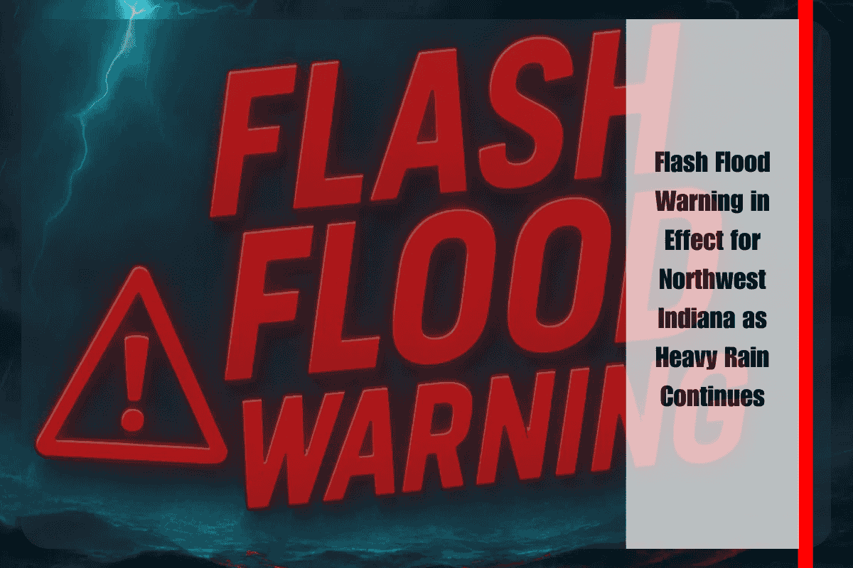 Flash Flood Warning in Effect for Northwest Indiana as Heavy Rain Continues