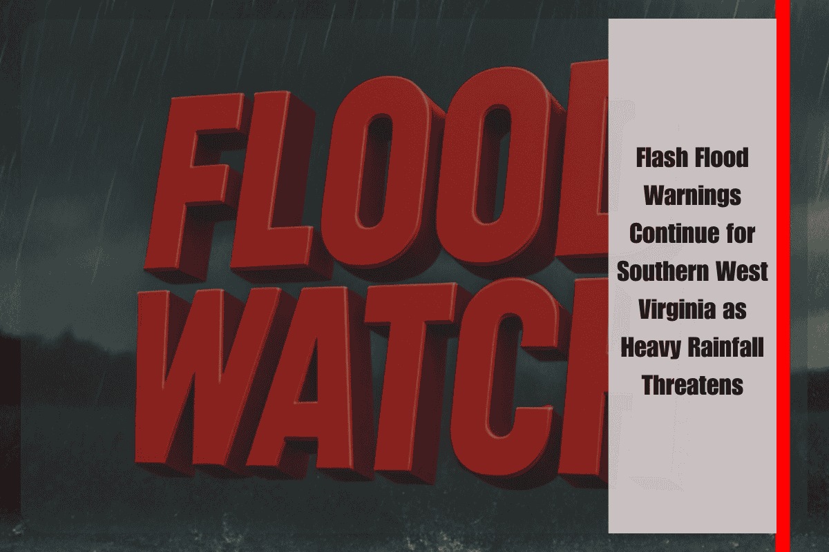Flash Flood Warnings Continue for Southern West Virginia as Heavy Rainfall Threatens